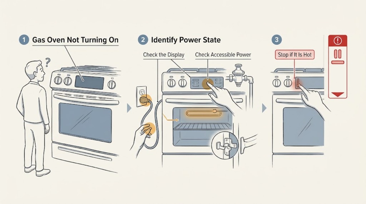 Gas Oven Not Turning On
