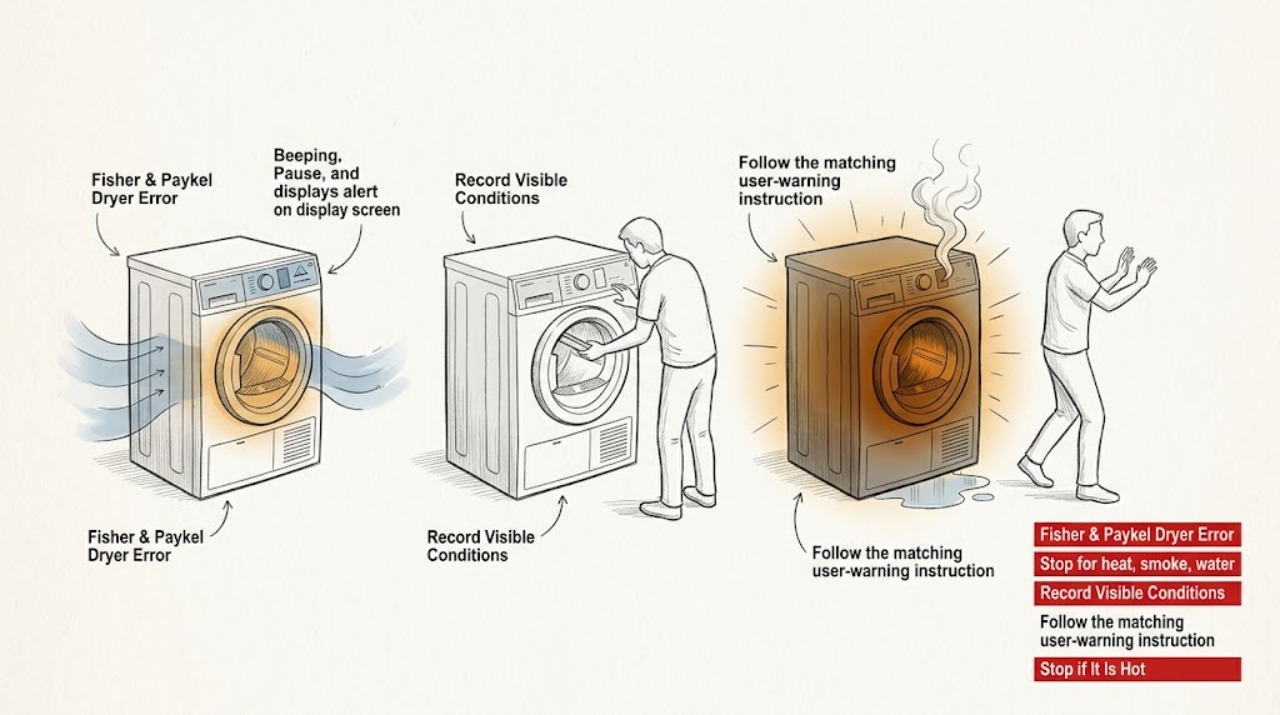 Fisher & Paykel Dryer Error