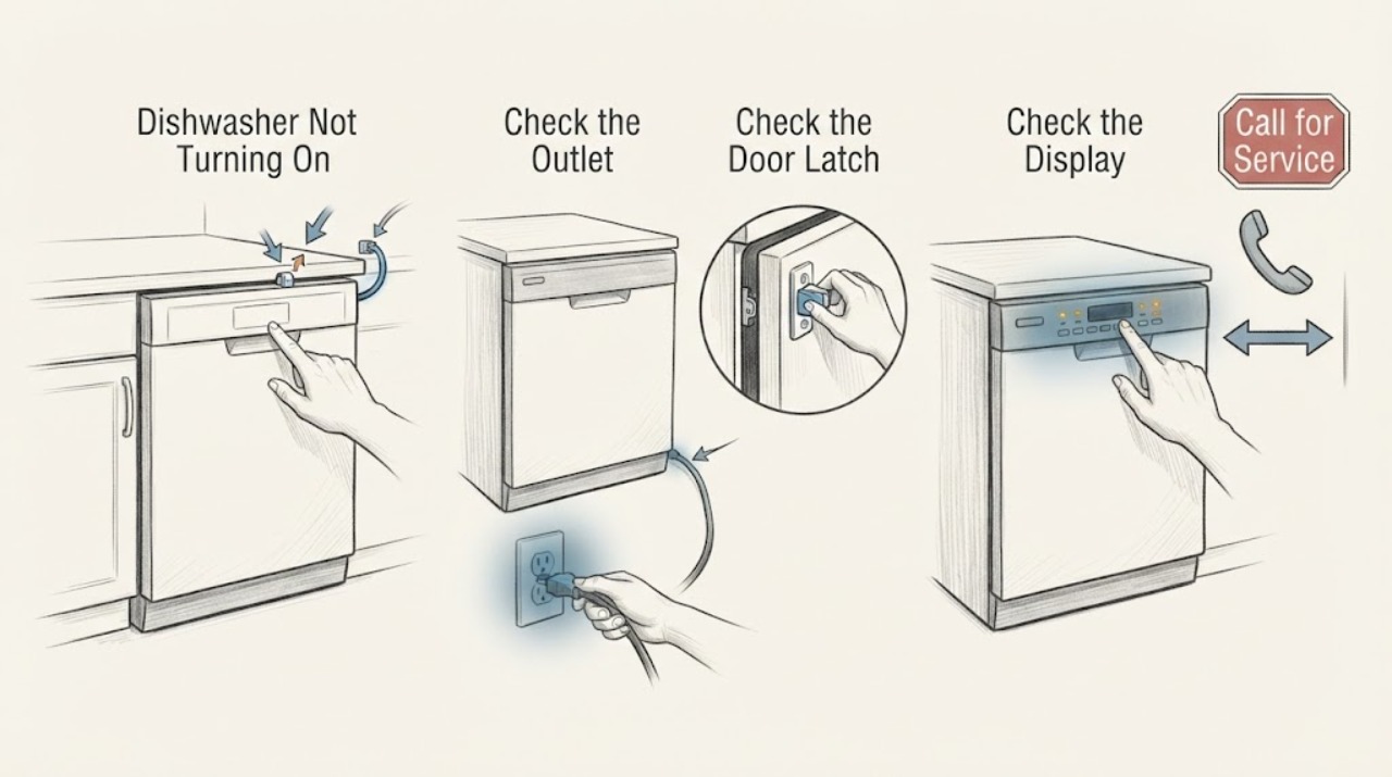 Dishwasher Not Turning On