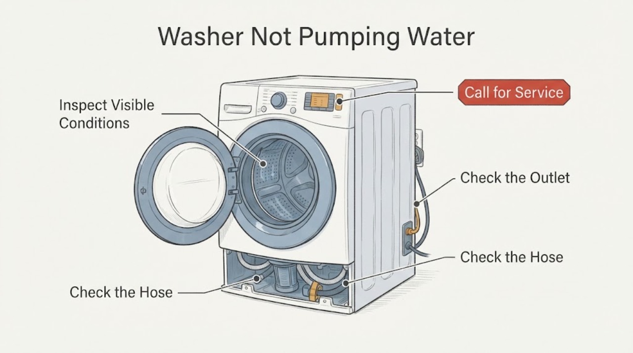 Washer Not Pumping Water
