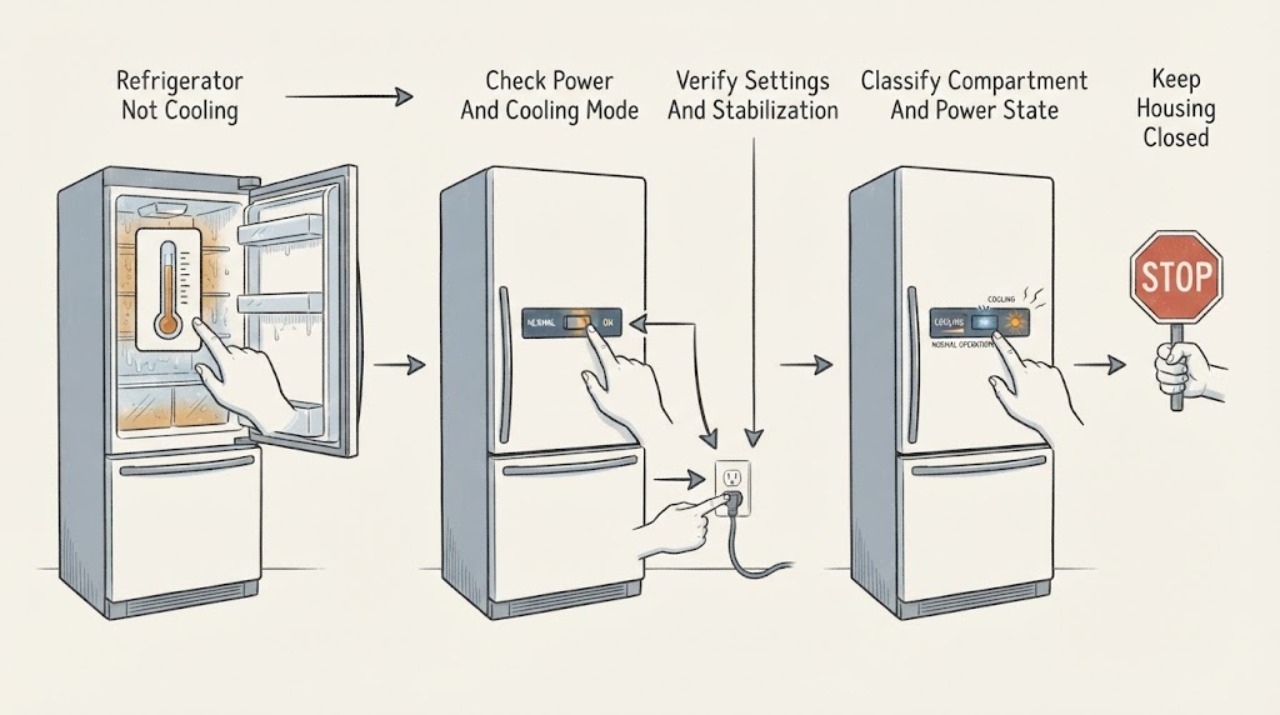 Refrigerator Not Cooling
