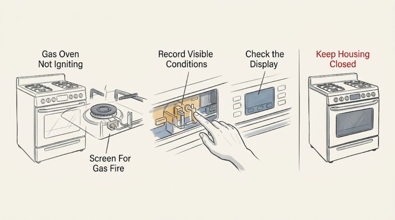 Gas Oven Not Igniting