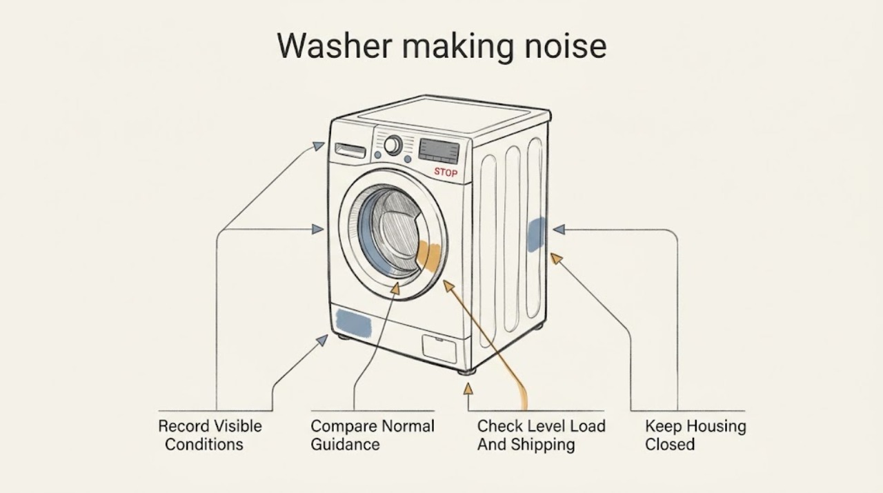 Washer making noise