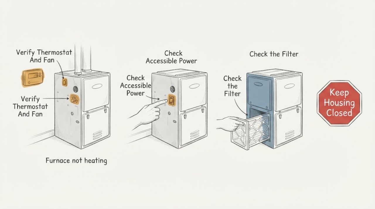Furnace not heating