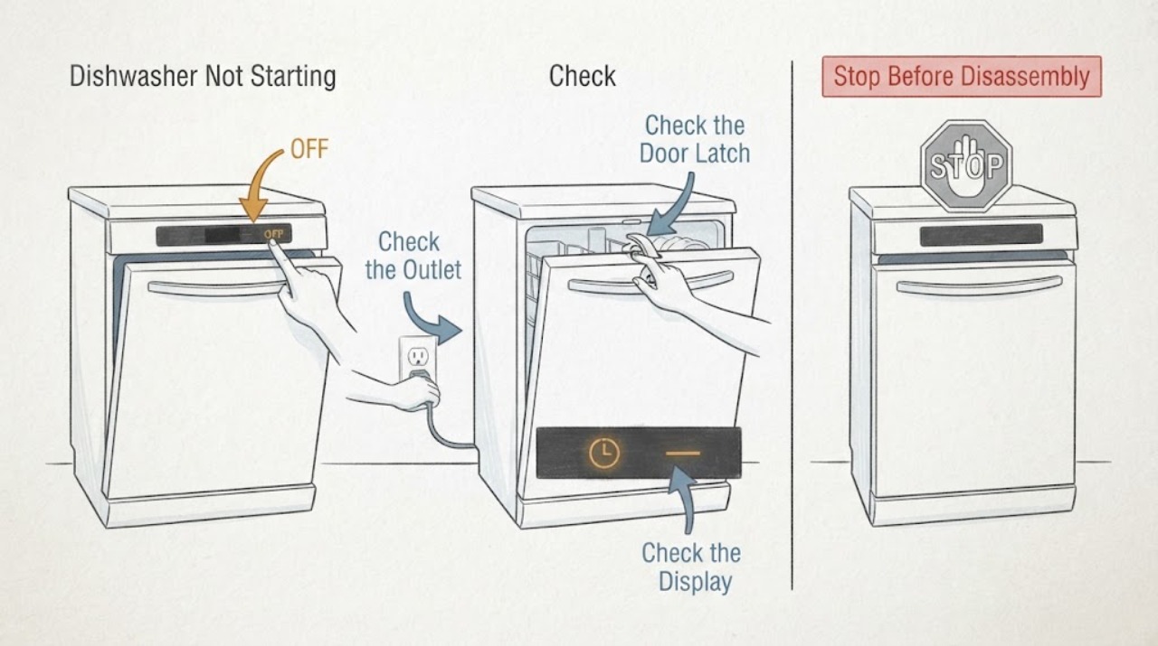 Dishwasher Not Starting