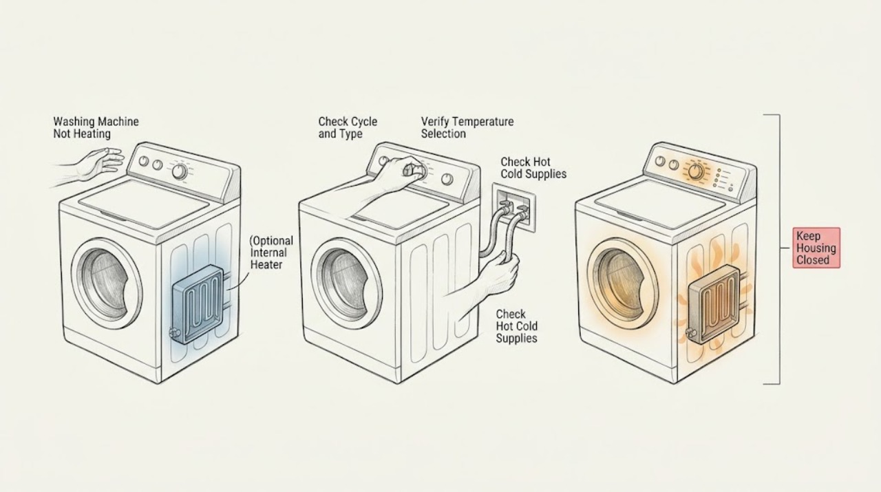 Washing Machine Not Heating