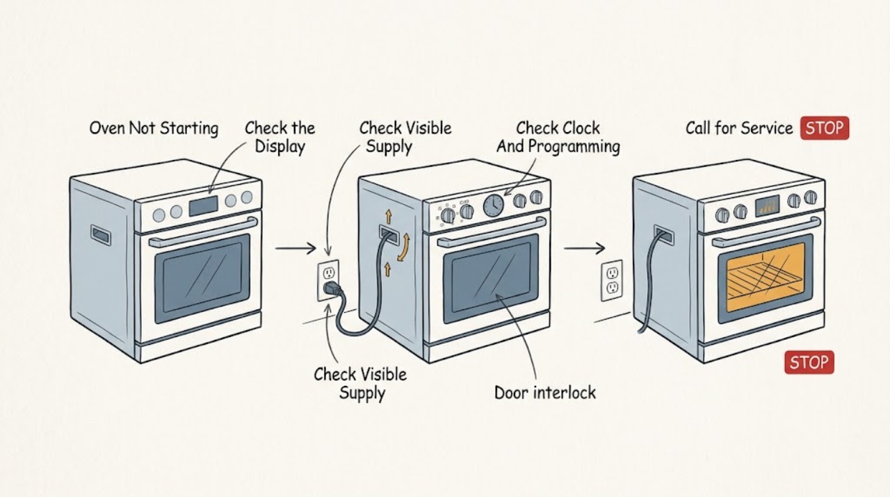 Oven Not Starting