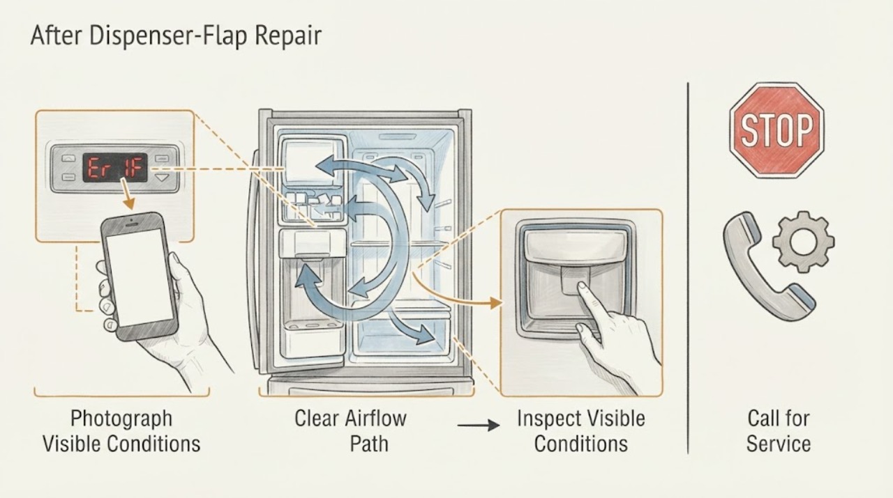 Er 1F After Dispenser-Flap Repair