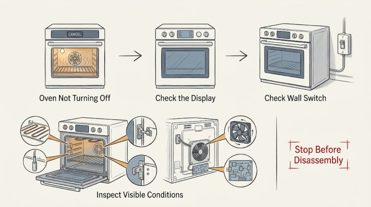 Oven Not Turning Off