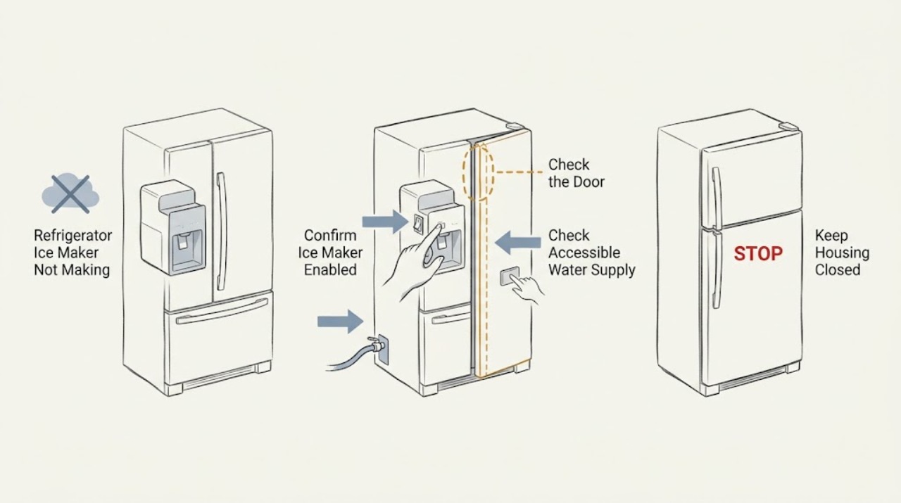 Refrigerator Ice Maker Not Making