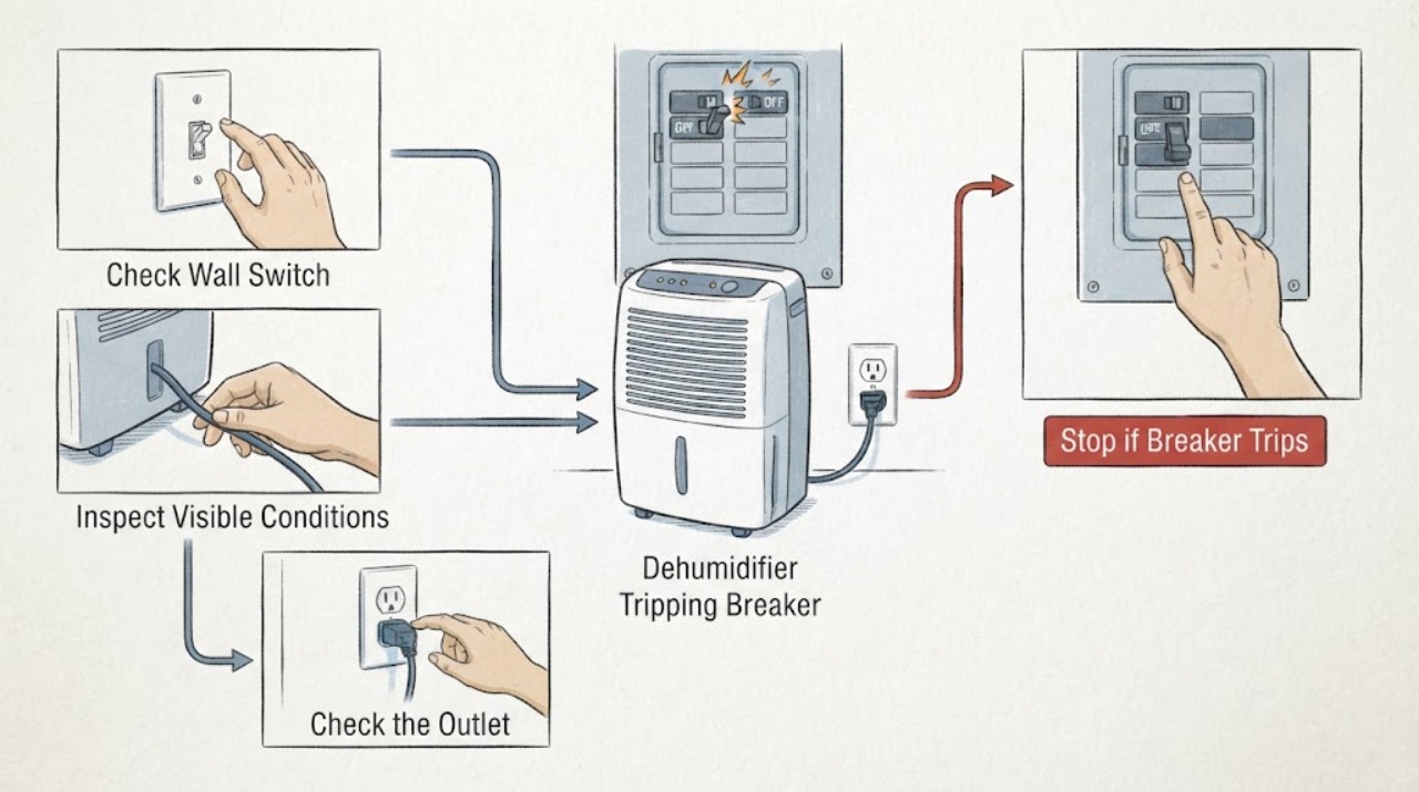Dehumidifier Tripping Breaker