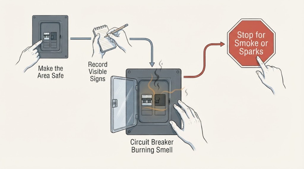 Circuit Breaker Burning Smell