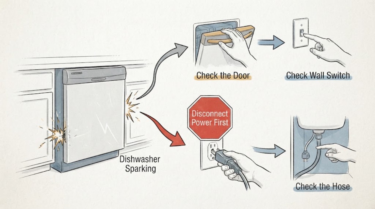 Dishwasher Sparking