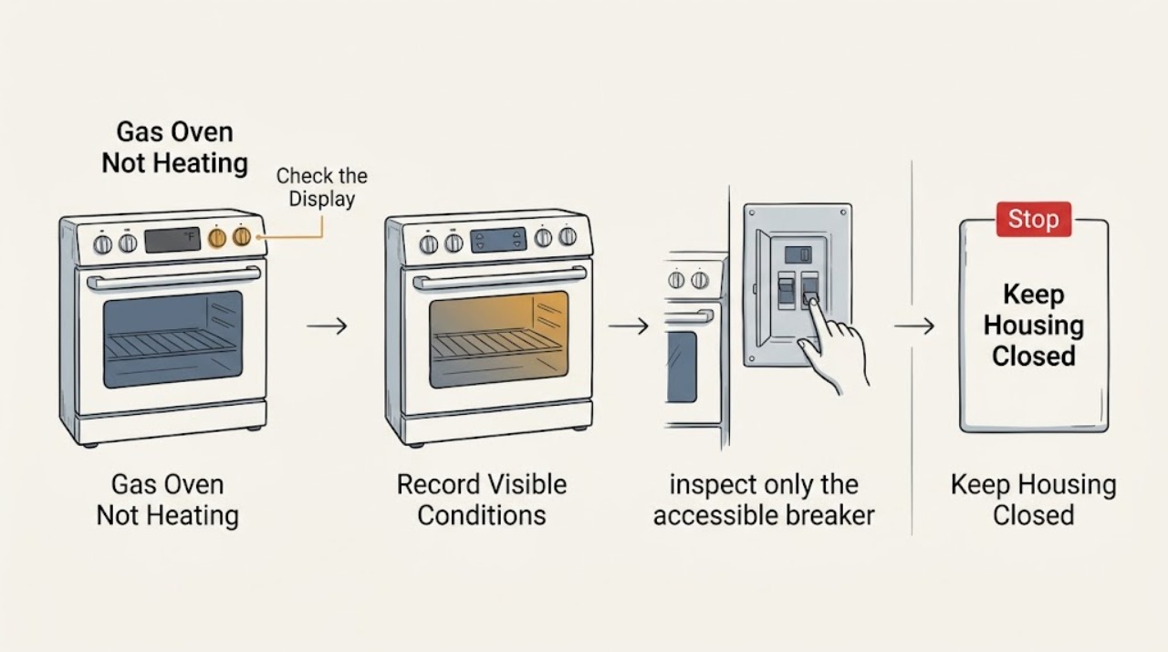 Gas Oven Not Heating