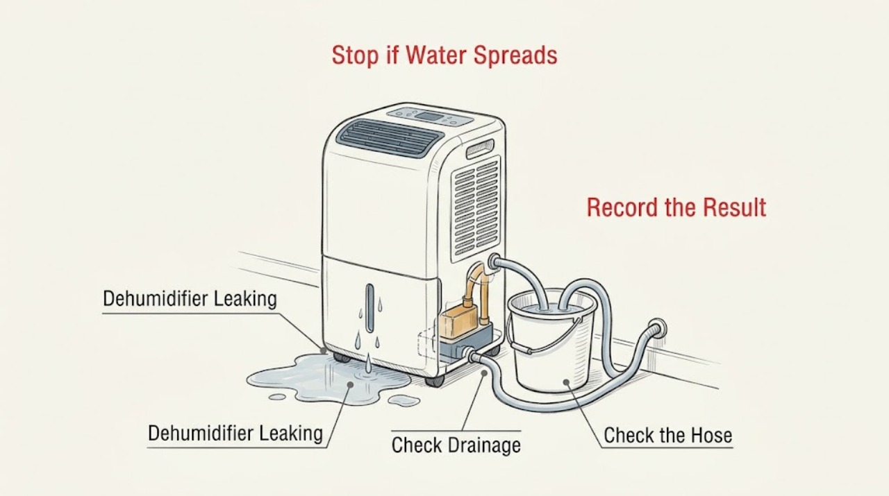 Dehumidifier Leaking