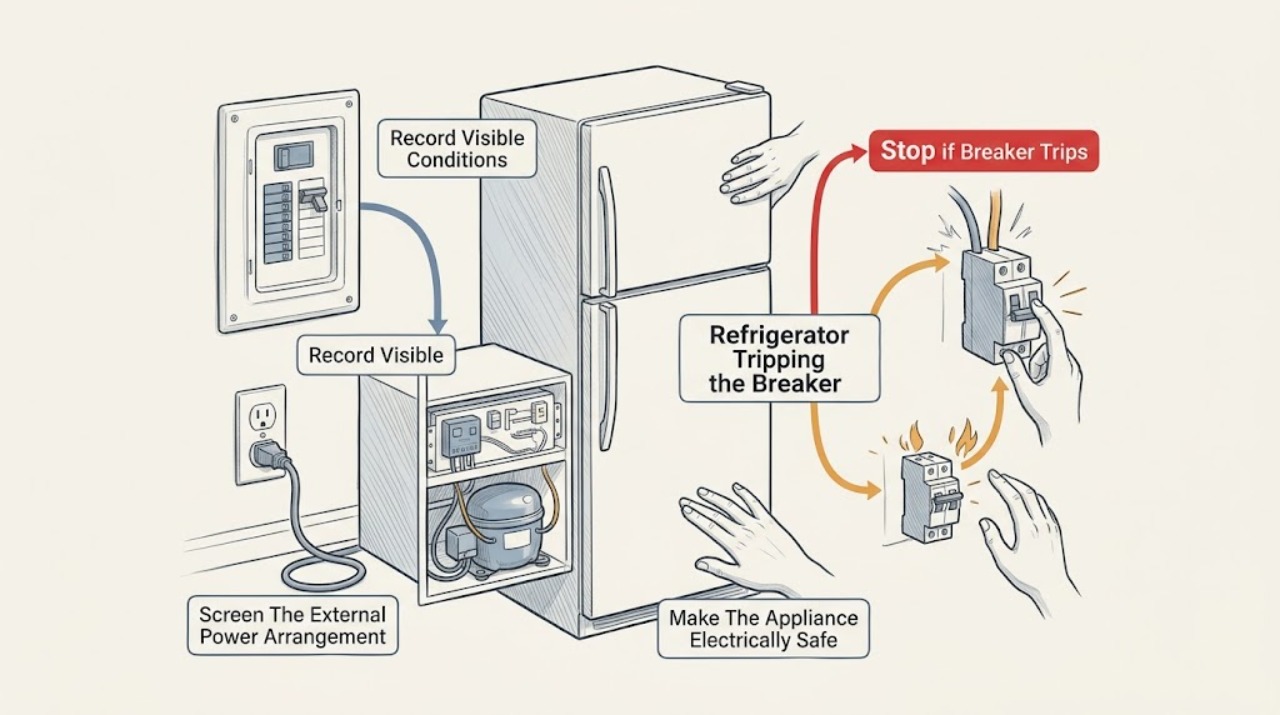 Refrigerator Tripping the Breaker