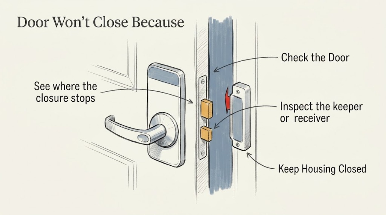 Door Won't Close Because
