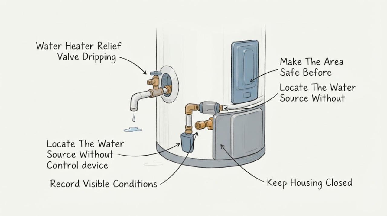 Water Heater Relief Valve Dripping