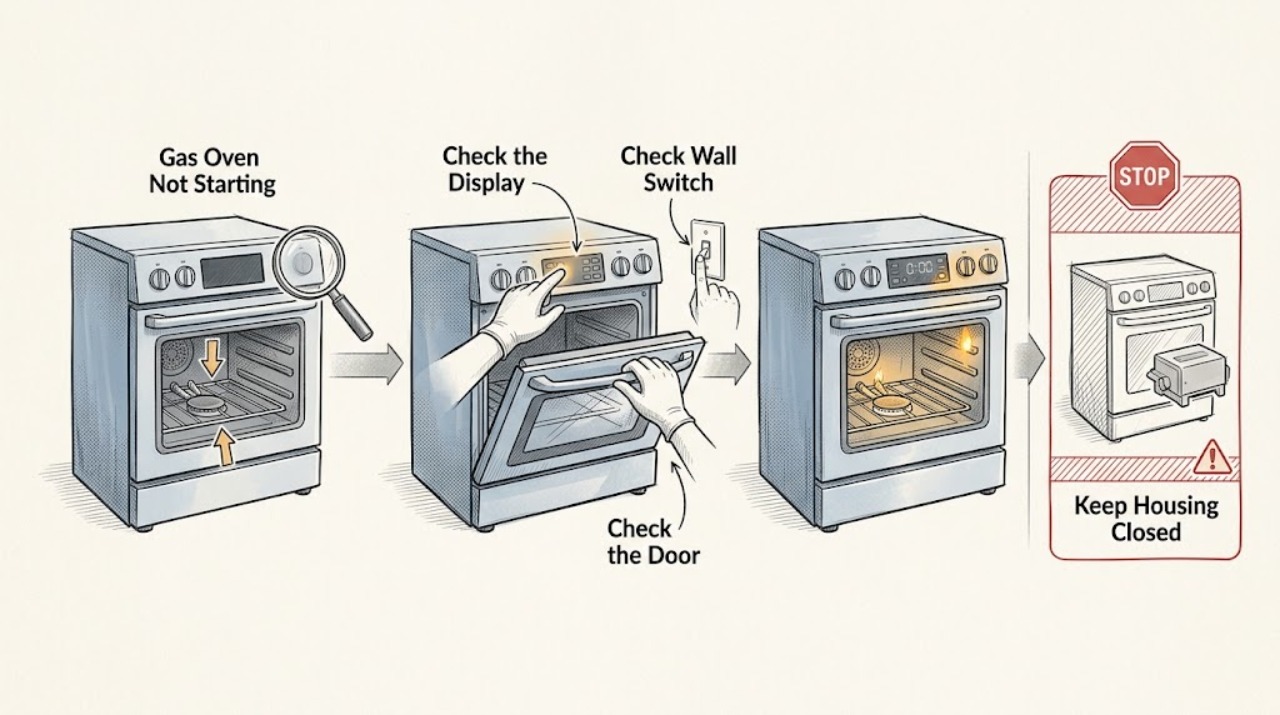 Gas Oven Not Starting