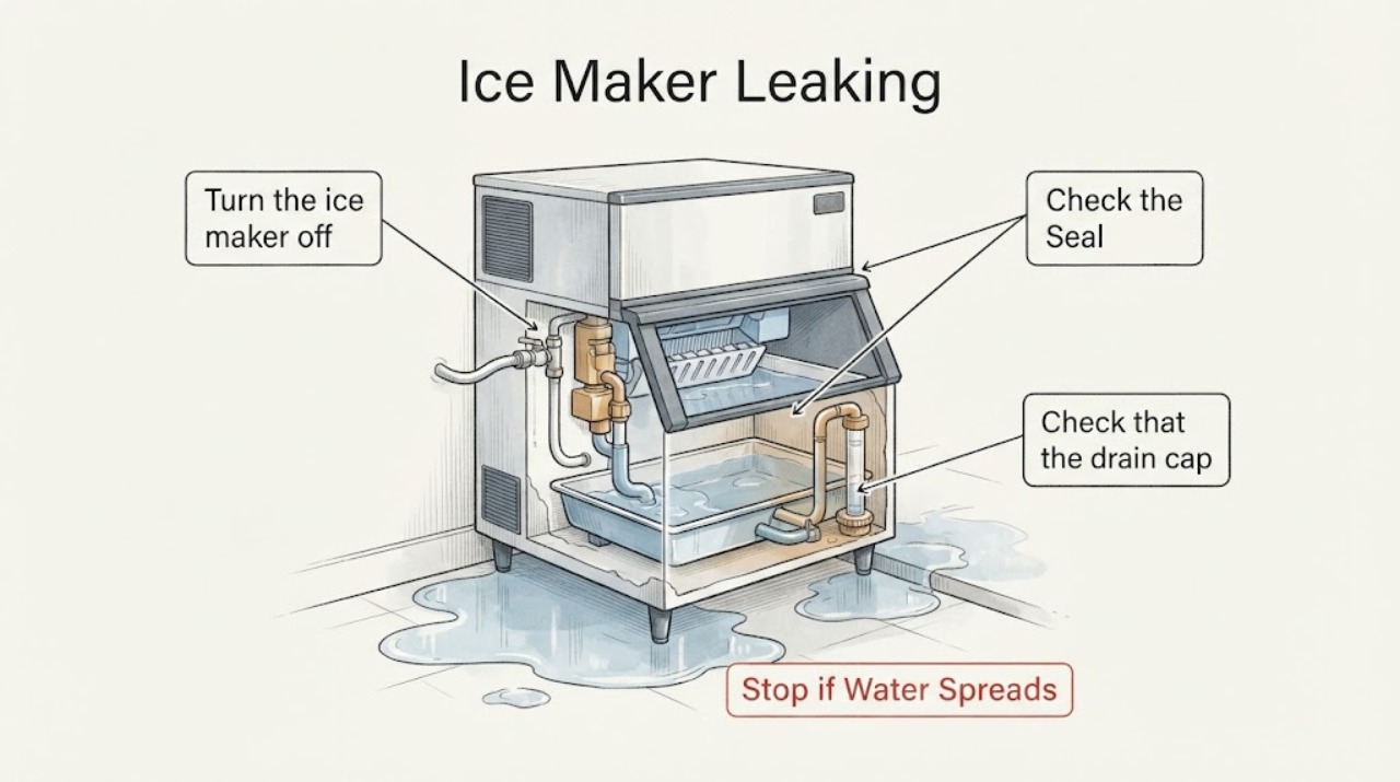 Ice Maker Leaking