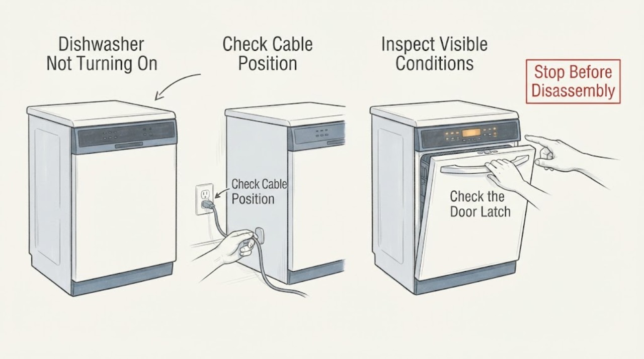 Dishwasher Not Turning On