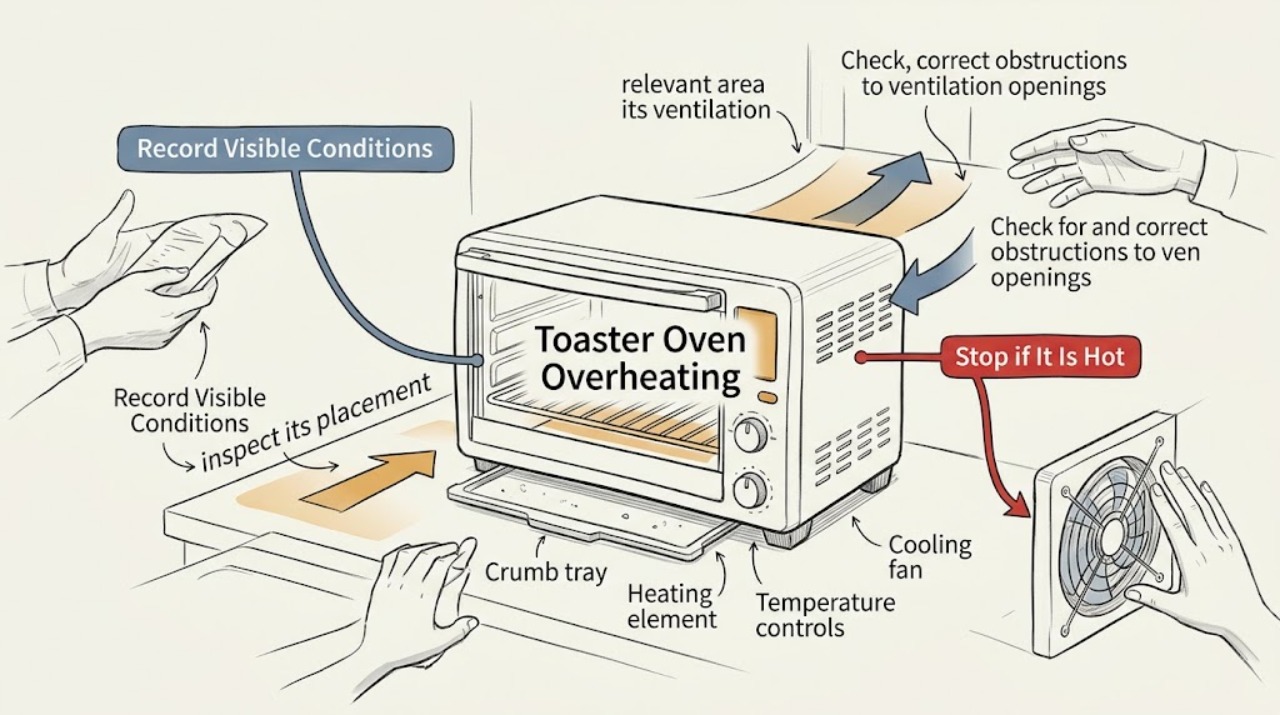 Toaster Oven Overheating