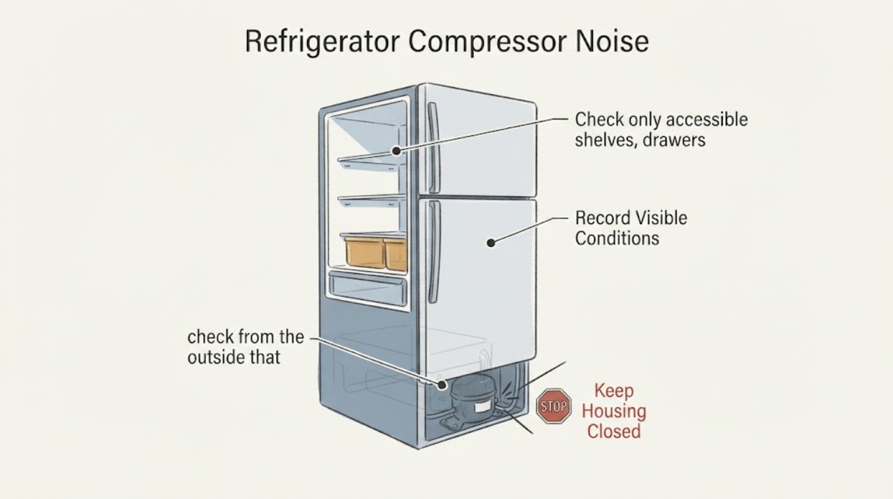 Refrigerator Compressor Noise