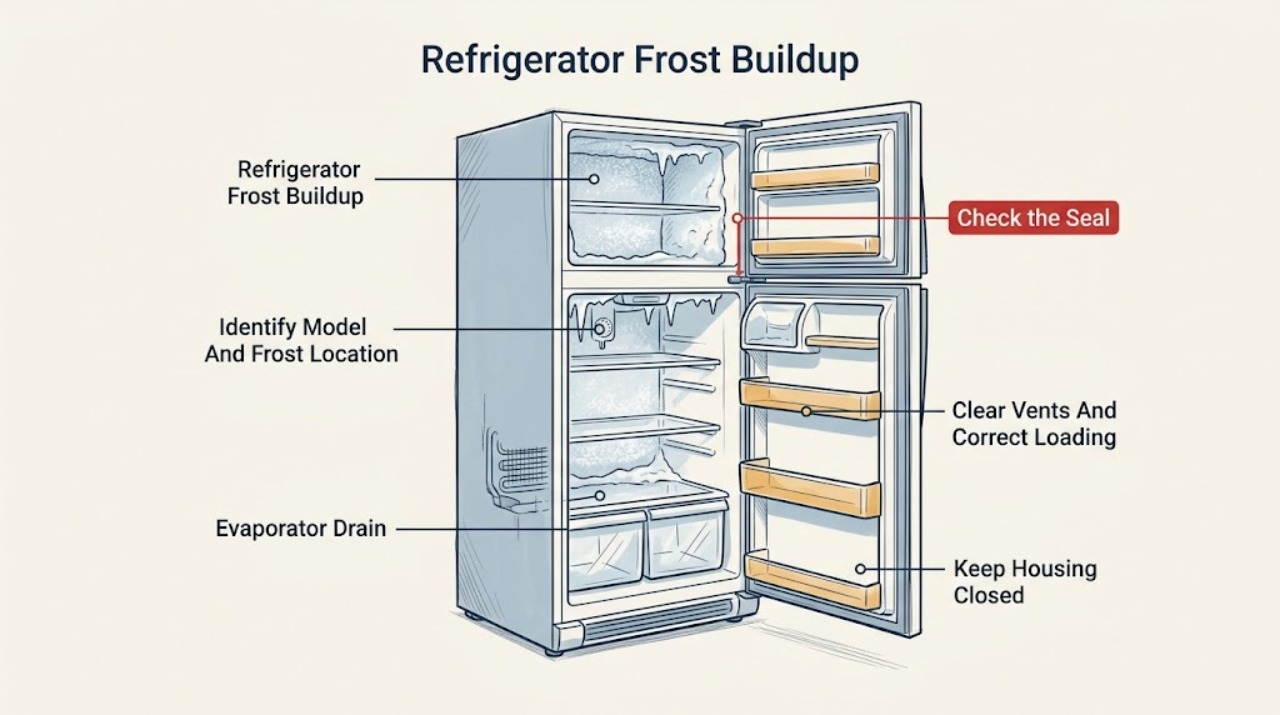 Refrigerator Frost Buildup