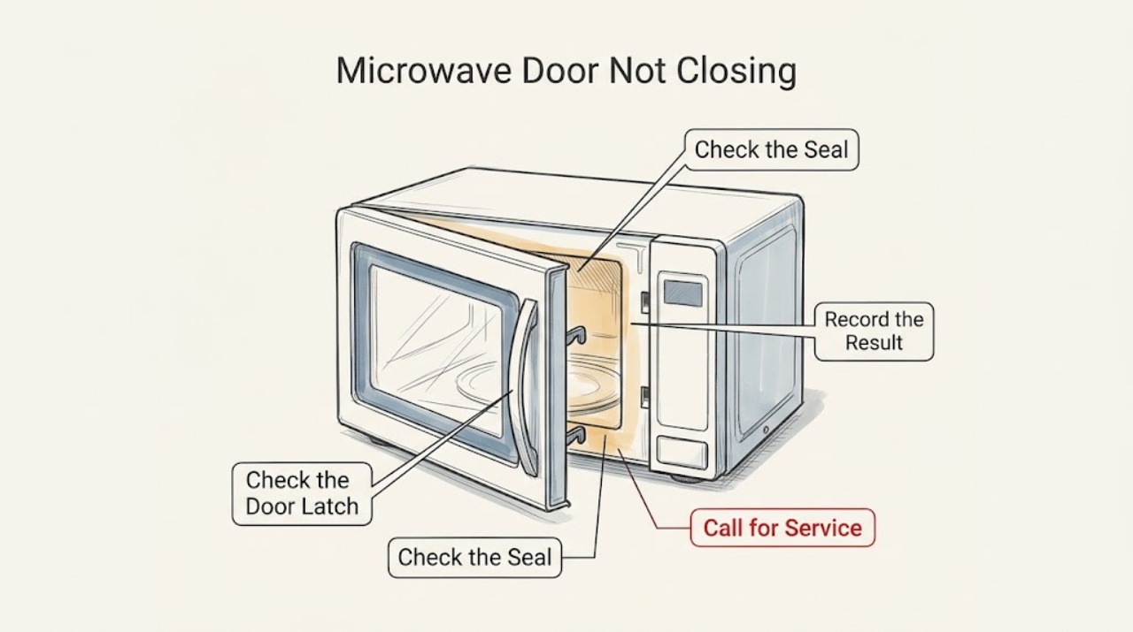 Microwave Door Not Closing