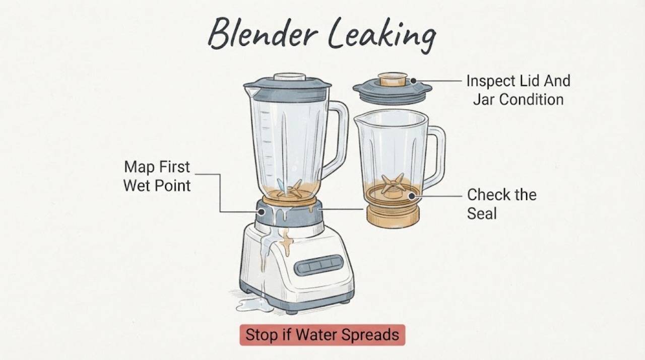Blender Leaking