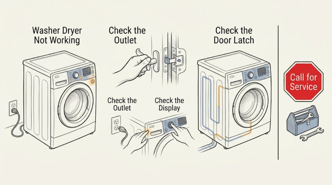 Washer Dryer Not Working