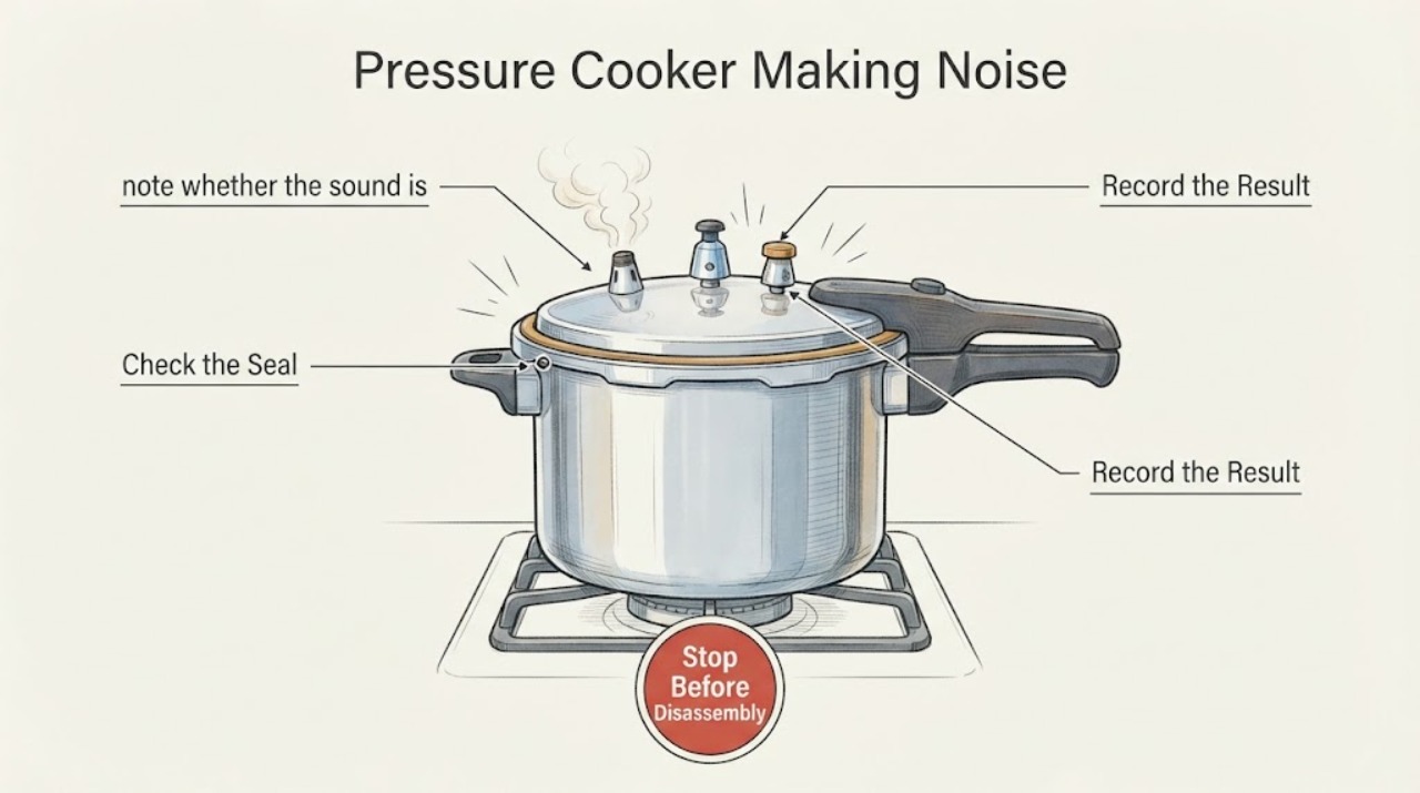Pressure Cooker Making Noise