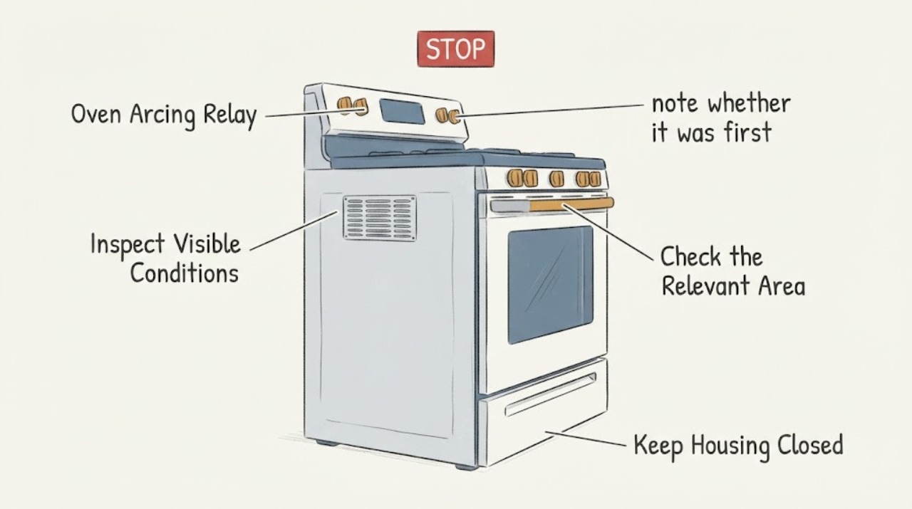 Oven Arcing Relay