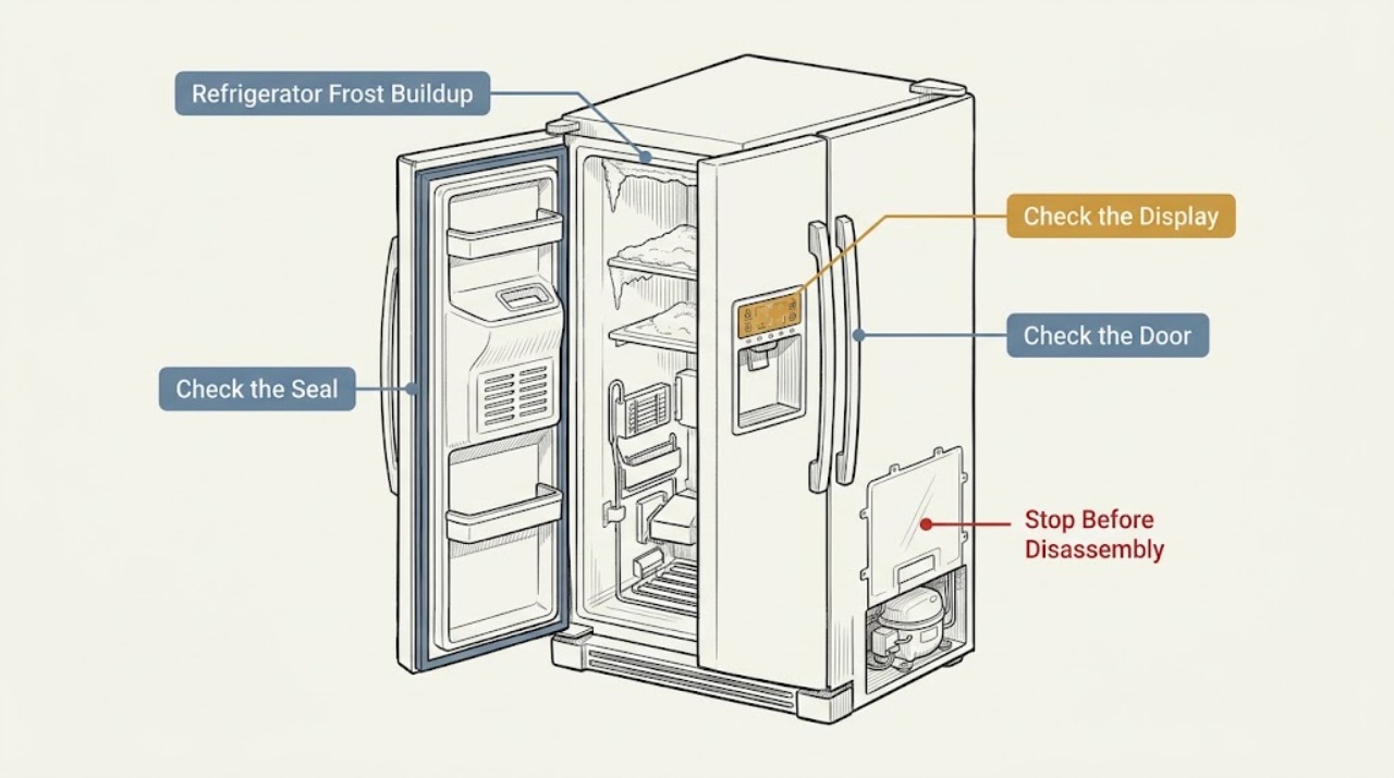 Refrigerator Frost Buildup