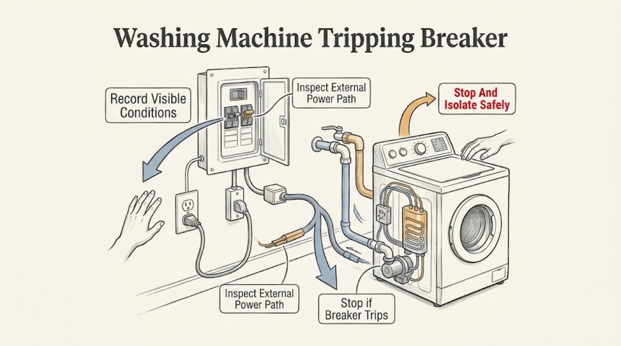 Washing Machine Tripping Breaker