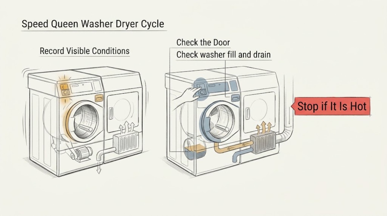 Speed Queen Washer Dryer Cycle