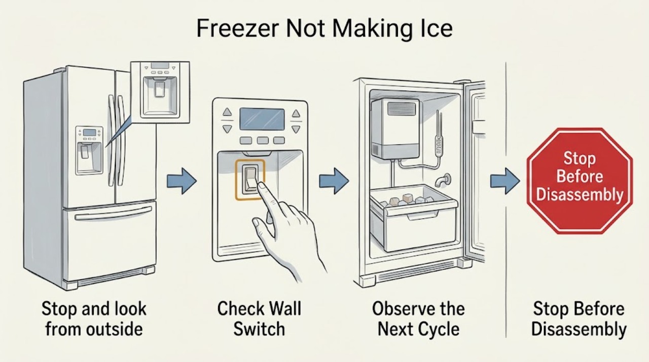 Freezer Not Making Ice