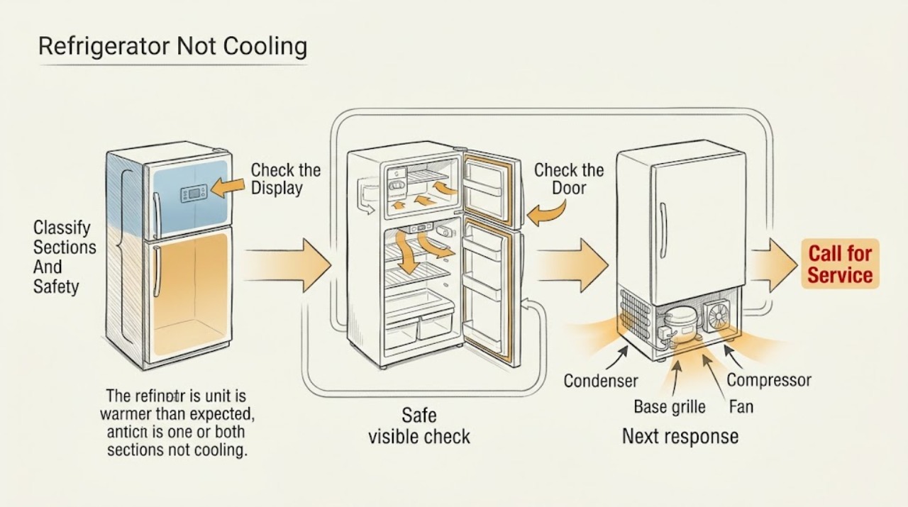 Refrigerator Not Cooling
