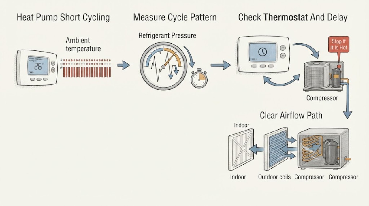 Heat Pump Short Cycling