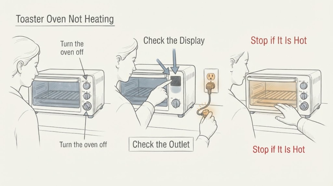 Toaster Oven Not Heating