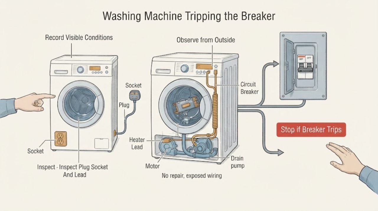 Washing Machine Tripping the Breaker