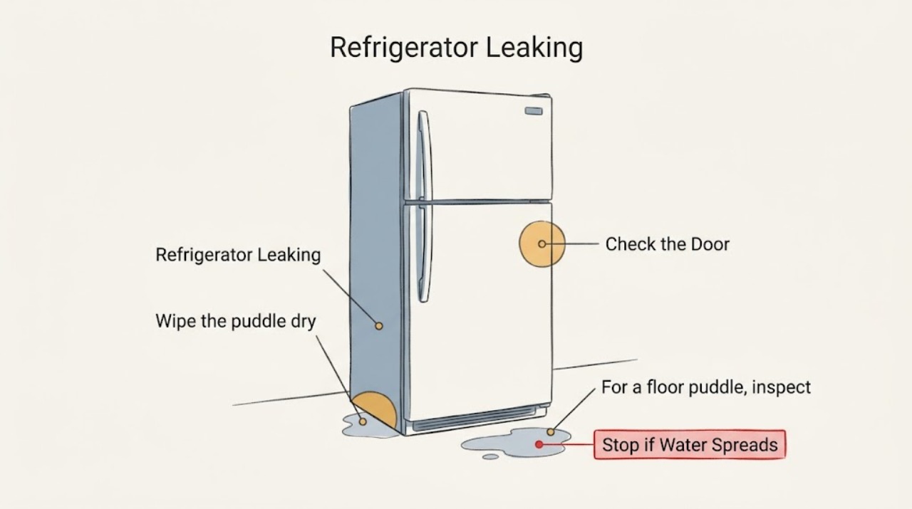 Refrigerator Leaking