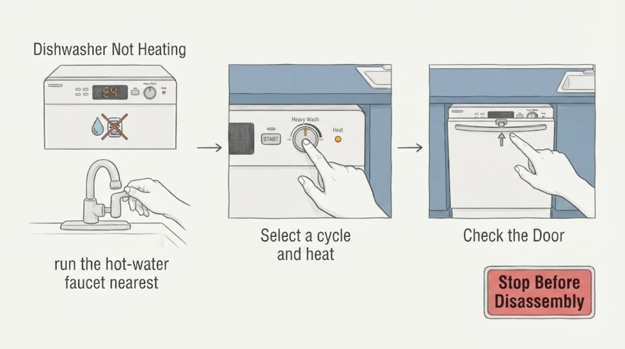 Dishwasher Not Heating
