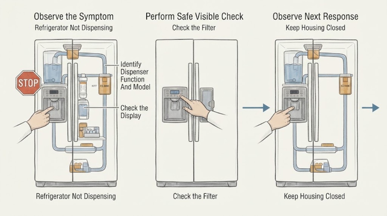 Refrigerator Not Dispensing