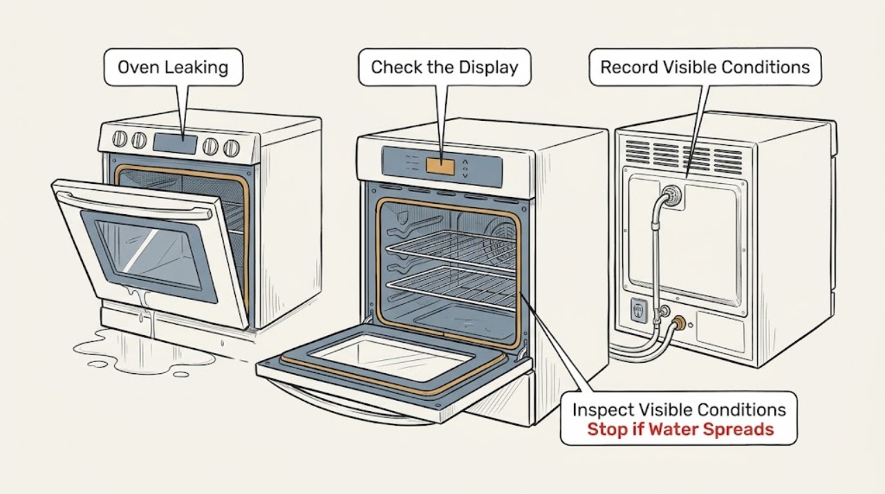 Oven Leaking