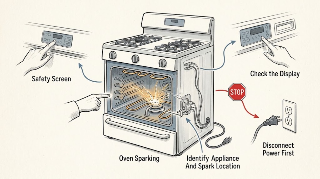 Oven Sparking