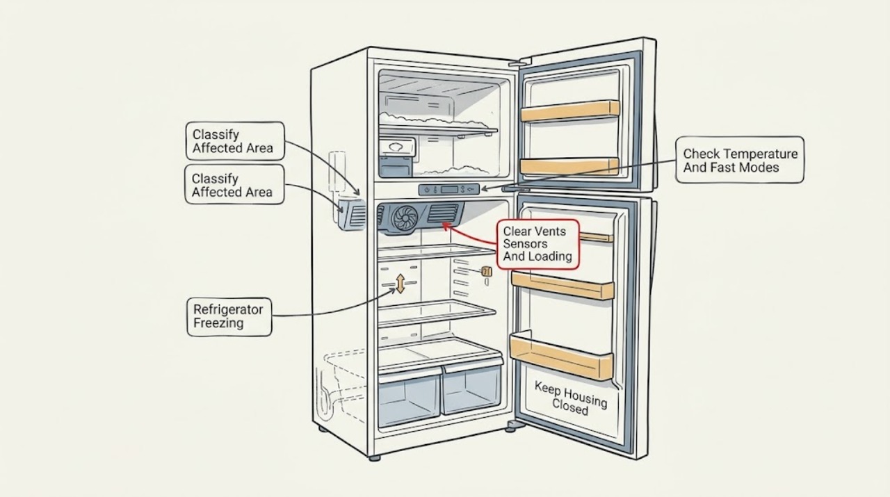 Refrigerator Freezing
