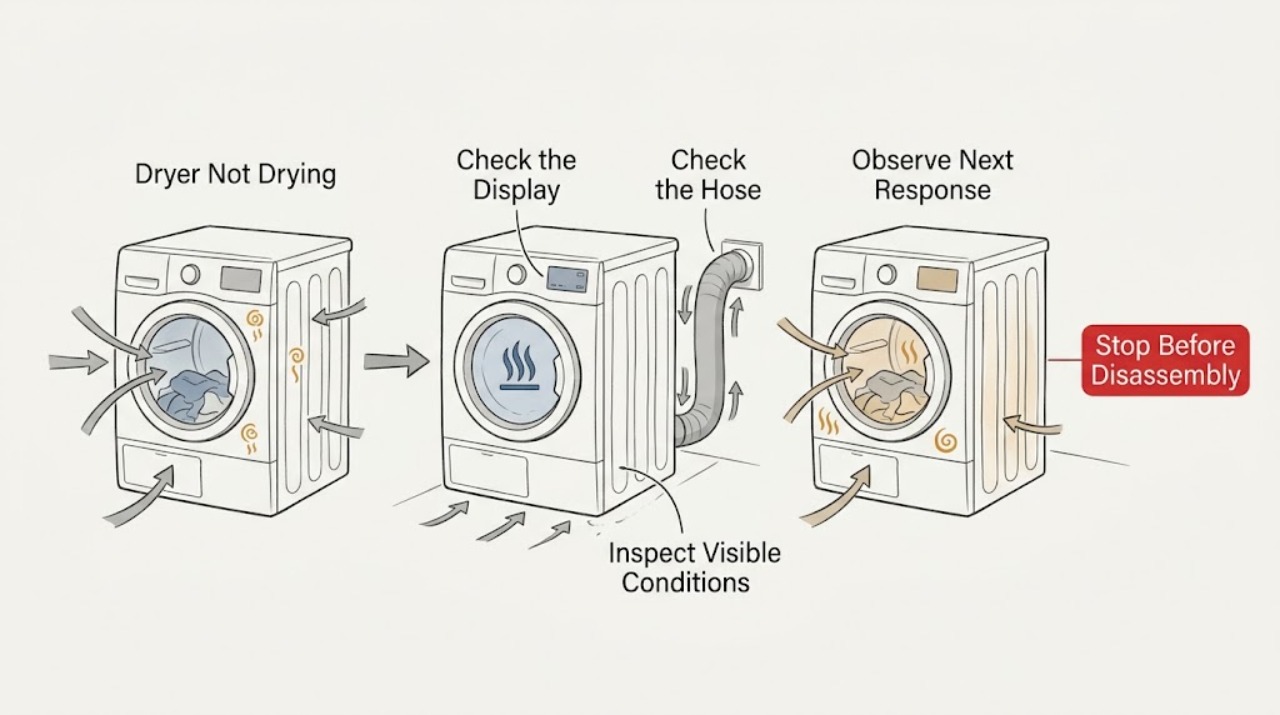 Dryer Not Drying