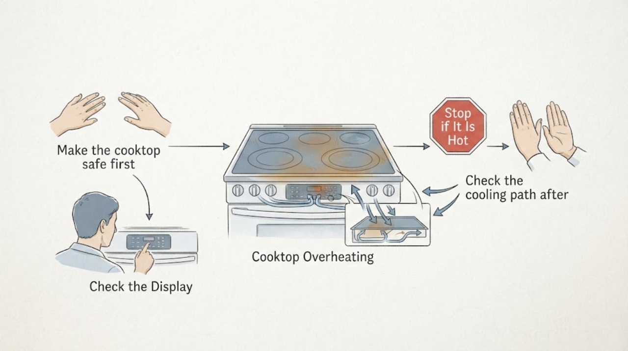Cooktop Overheating