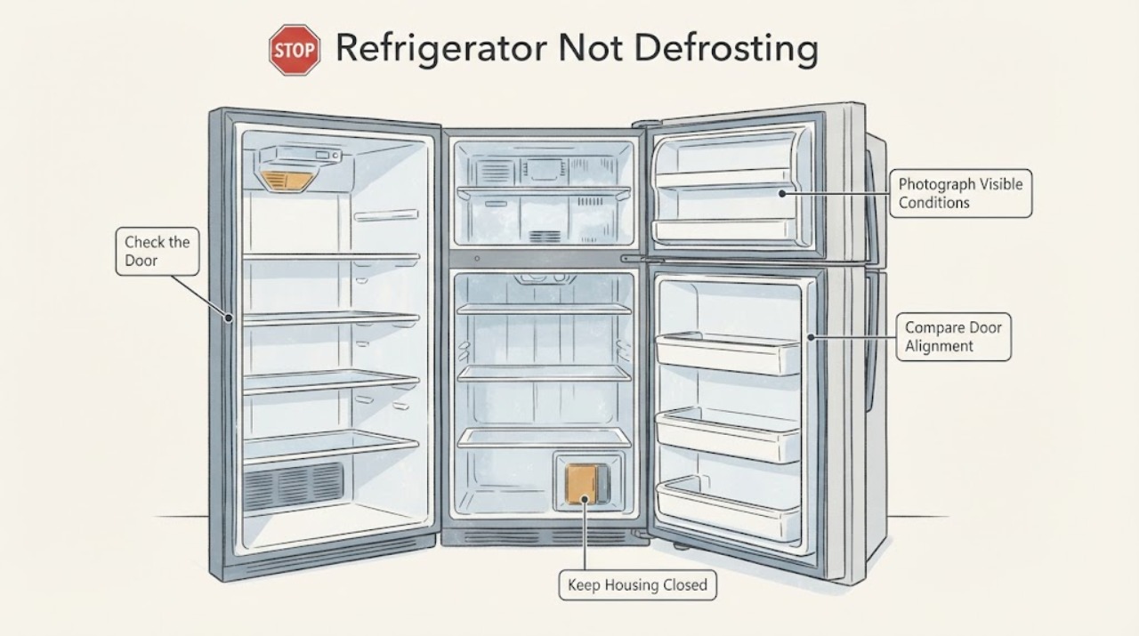 Refrigerator Not Defrosting